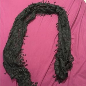 Black Lace Shawl